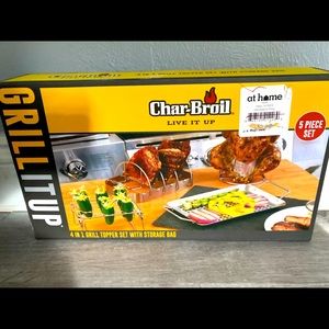 Char-Broil grill cooking topper set